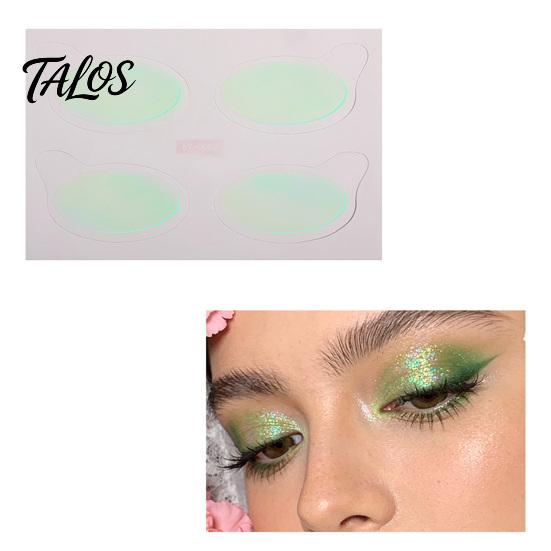 Talos Eye Shadow Patch, Self-Adhesive Fast Makeup Stickers, Waterproof Glitter Fake for Festival Party Prom