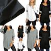 Premium Quality Stripe Trim Baseball Jersey Tops For Women In Versatile Colors