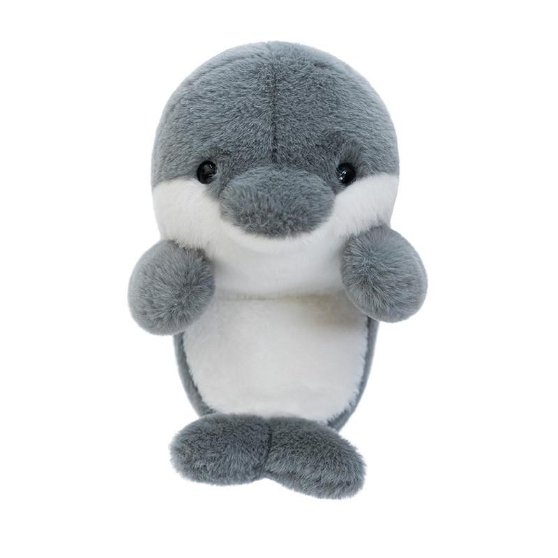 Plush Seal Toy Soft Short Pile Animal Decor For Kids And Office Relaxation