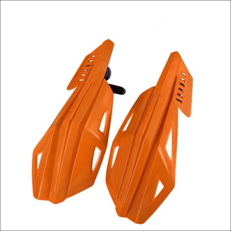 1 Par 22mm Motorcykel Universal Vindsäkert Handskydd Flerfärgat Sköld Ombyggnads Tillbehör