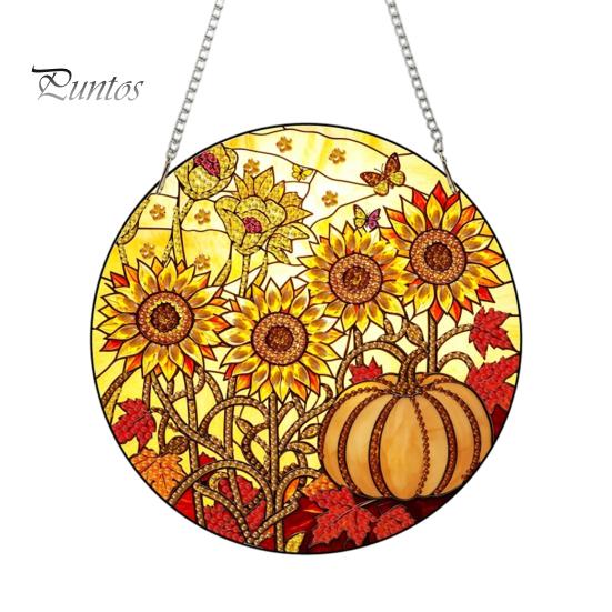 Decorazione Appesa per Festa di Halloween Gatto Nero Luna Kit Pittura con Strass, Decorazione in Cristallo Sintetico Sfaccettato, Progetti Artistici con Diamanti per Adulti Artigianato Fai da Te Finestra per Casa