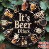 Segno in Latta Metallico Birra Decorazione Murale 20x30cm