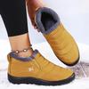 Large Size 47 Ultra-Warm Winter Boots - Non-Slip Thick Sole, Snow Boots Round Toe, Solid Color Minimalist Design for Outdoor Hiking Boot