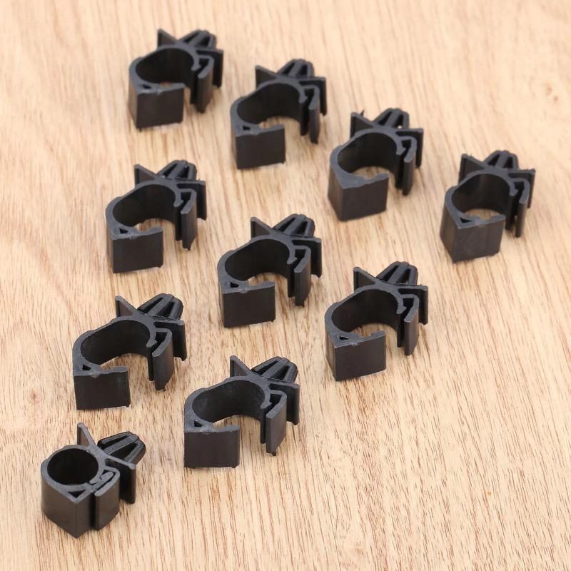 10Pcs Car Wire Harness Closure for All Car Car Route Fixed Clips Well Pipe Tie Wrap Cable Clamp Car Accessories Interior