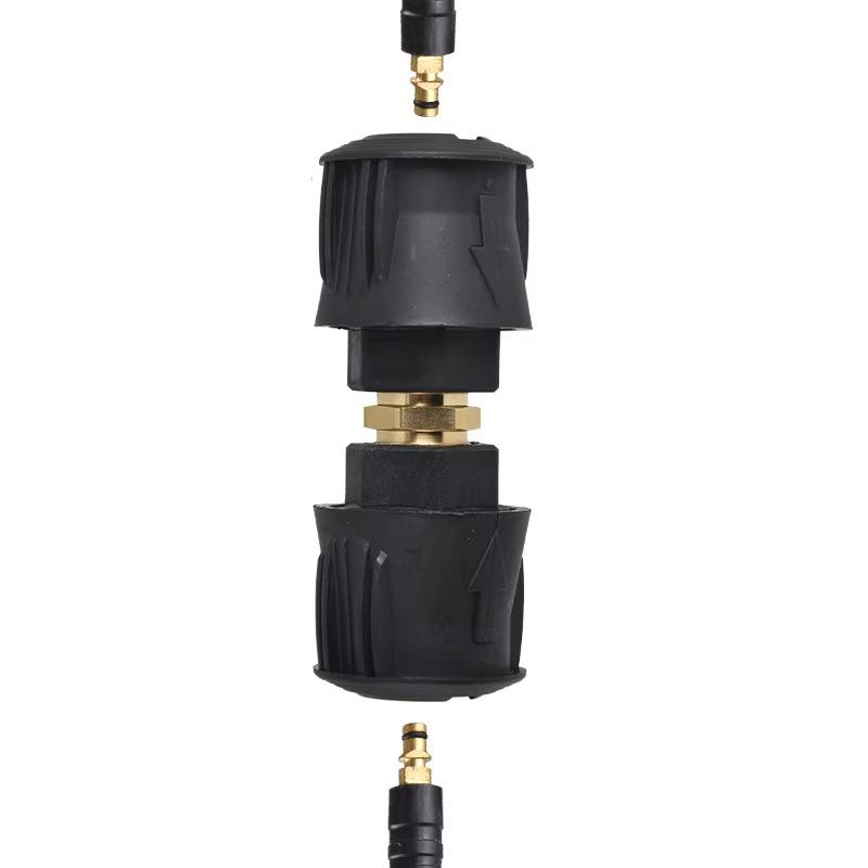High-Pressure Washer Extension Fitting for Karcher, Lavor, Bosch Car Wash Hose Connector