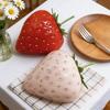 Artificial Strawberry Fruit Decoration Crafted From Solid Materials Ideal For Festival Event Creative Displays And Household Styling Portable