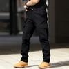 Men's Cargo Pants, Outdoor Working Hiking, Wear-resistant Work Pants With Zipper And Multi-pocket