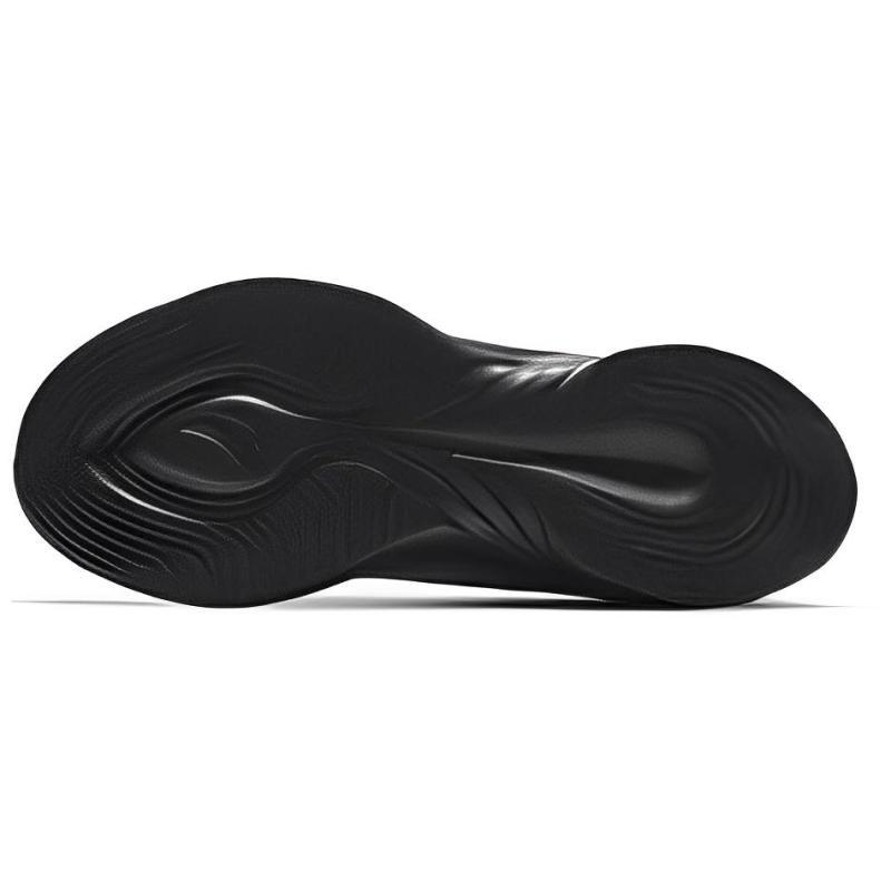 Anta City Cushioned Slip-Resistant Abrasion-Resistant Low-Top Running Shoes Men's Black Blue Silver Sneakers 112335566-1