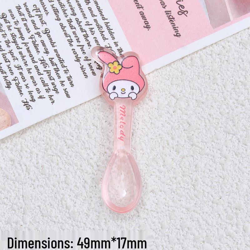 Luminous Cartoon Resin Hair Clips  Croc Charms - Beautiful Handmade DIY Accessories with Cream Glue.