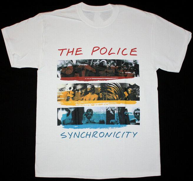 Sale Vintage The Police Music 83S Concert Cotton White S-4Xl Men Women