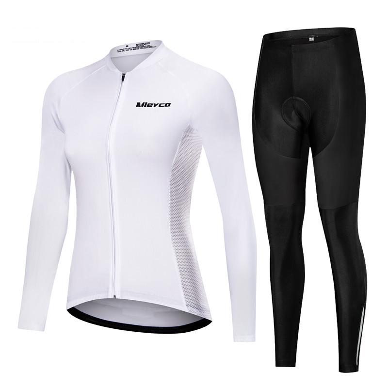 2026 Long Sleeved Autumn Mieyco Anti-UV Spring Women Polyester Bicycle Cycling Wear Cycling Bike Clothes Cycling Jersey Set Ciclismo Feminino