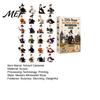 Cute Halloween Decorations Goose Advent Calendar 2026, 24 Day Countdown with Miniature Duck Keychains Acrylic Ornaments, Collectible Gift for
