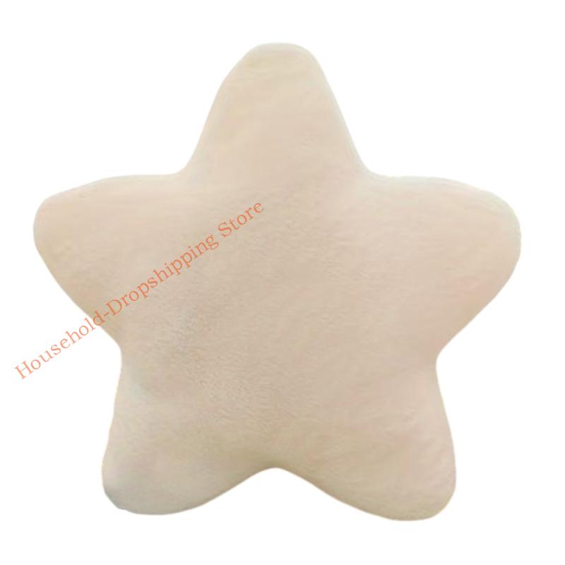 Multi Use Plush Star Pillow For Sofa Office Nap Travel Support And Home Decoration