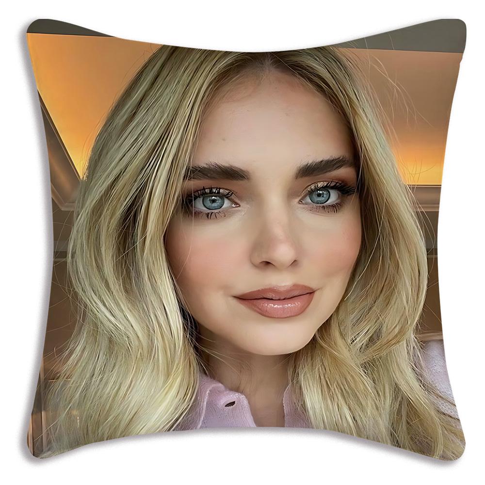 Hot Eyes Pillow Covers Cartoon Sofa Decorative Home C-Chiara Double-sided Printing Short Plush Cute Cushion F-Ferragnies Cover