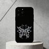 G-Gothic butterfly Phone Case For iPhone 17,16,15,14,13,12,11 Plus,Pro Max,SE4Soft Silicone Black Cover