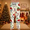 Men's Christmas Print Sleep Pants for Casual Lounging