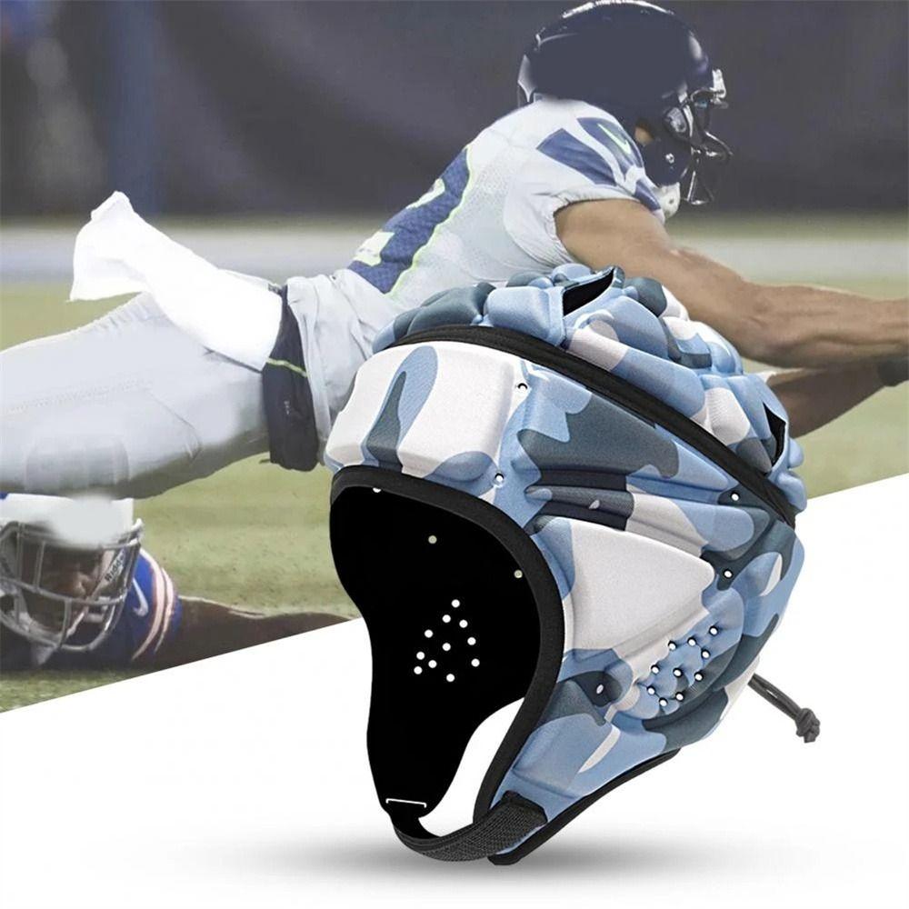 EVA Soft Helmet Shockproof Soccer Headgear Football Headguard  Youth Protective Helmet