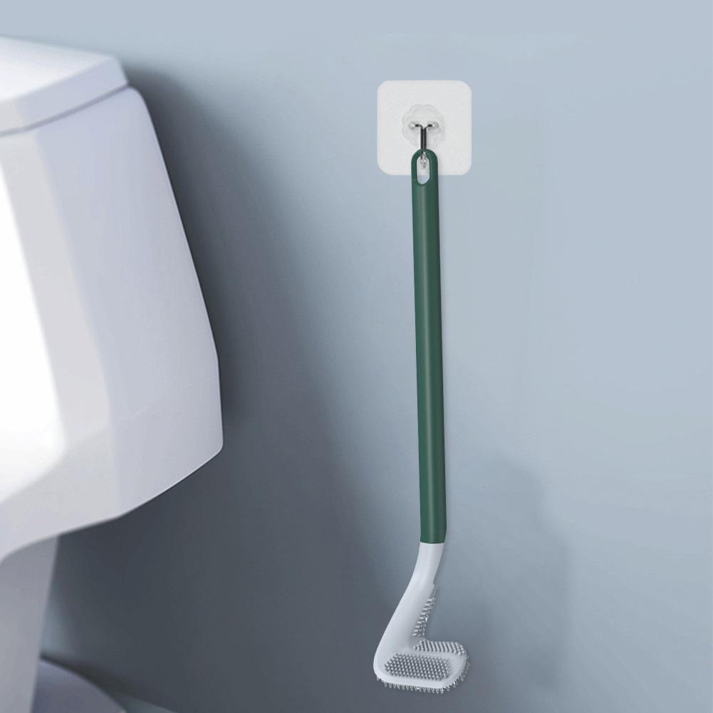 Creative Cherry Shaped Toilet Brush Long Handled Toilet Bowl Brush Combo Nylon Soft Bristle Brush for Bathroom Cleaning Tool