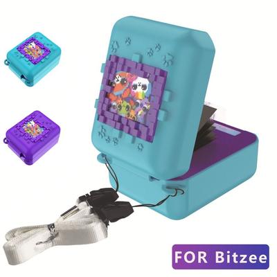 Silicone Protective Case for Bitzee Interactive Toy Digital Pet Cover Vitural Game Accessories with Lanyard Shockproof Shell