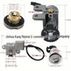 5-Pin GY6 50cc Ignition Switch & Fuel Cap Set for Scooter or Moped