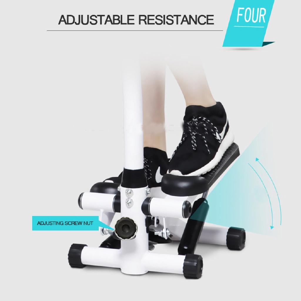 Mini Lose Weight Multi-functional Pedal Fitness Equipment Steppers Quiet Hydraulic Treadmill With LCD Monitor