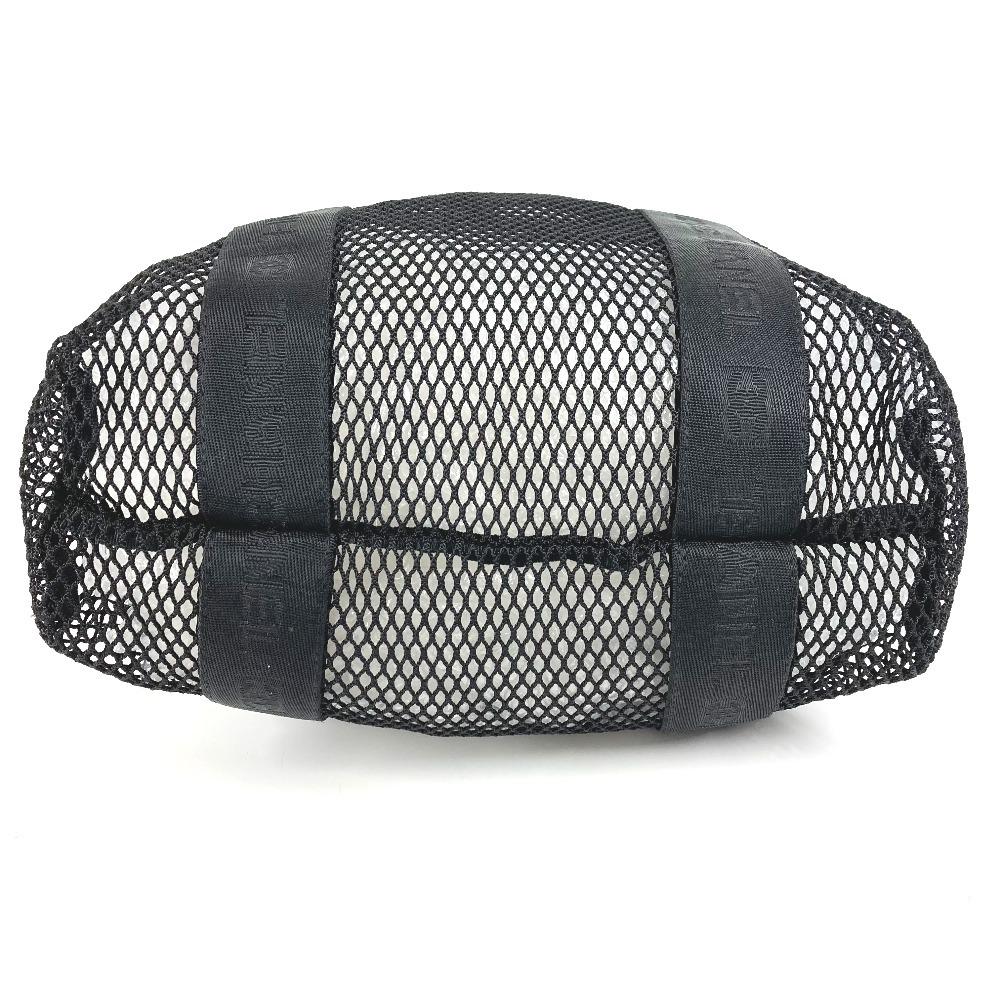 Chanel Sportliches CC CC Mark Logo Mesh Tragetasche mit Beutel, Vertikale Umhängetasche