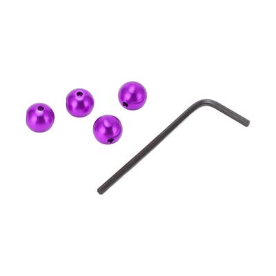 ZTTO Tapones de Bola para Extremos de Cable de Bicicleta Reutilizables Terminales Crimpados para Extremos de Cable de Freno para Bicicleta de Montaña Bicicleta de CarreteraPúrpura