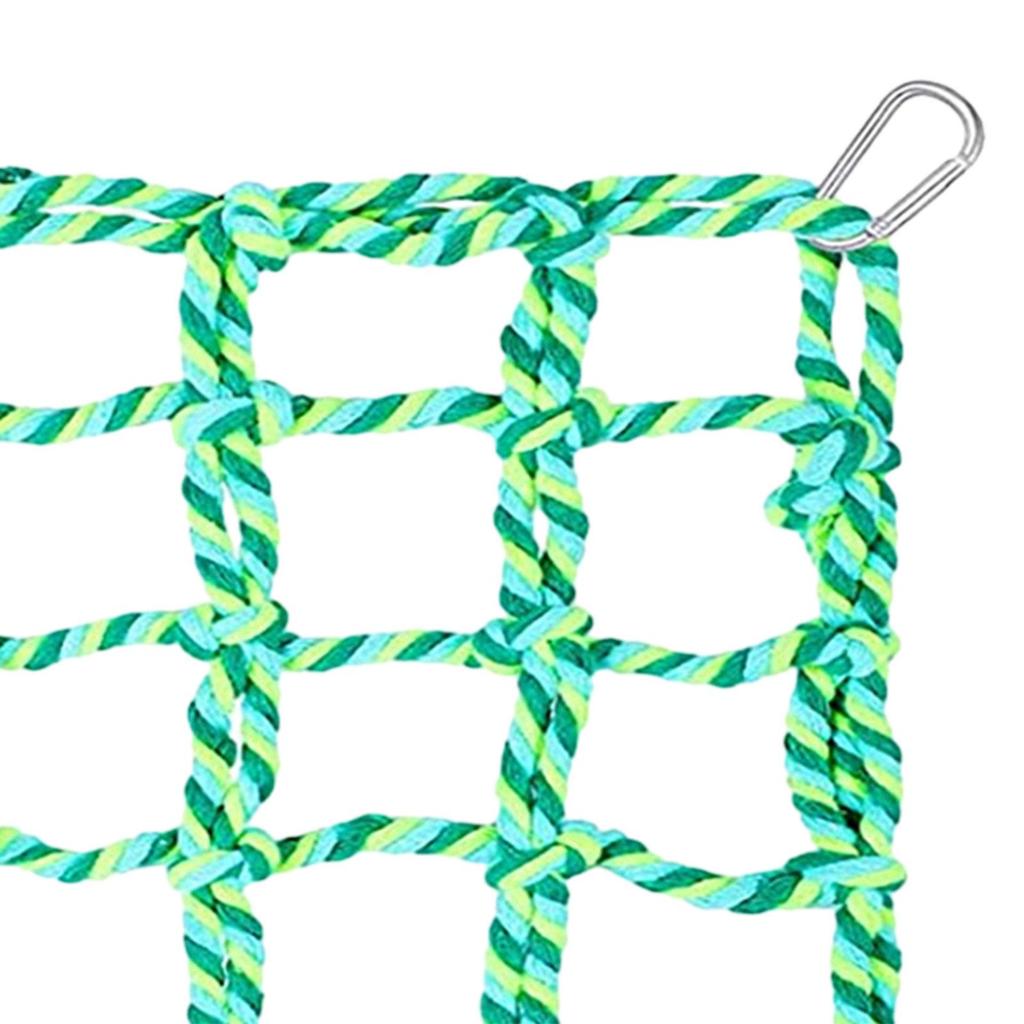 Pet Hanging Hammock Bird Rope Animal Rope Net Toy Rat Climbing Rope Net for Grey