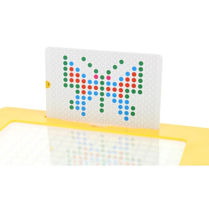 Magnetic Board MagPad Button Puzzle Montessori Mosaic