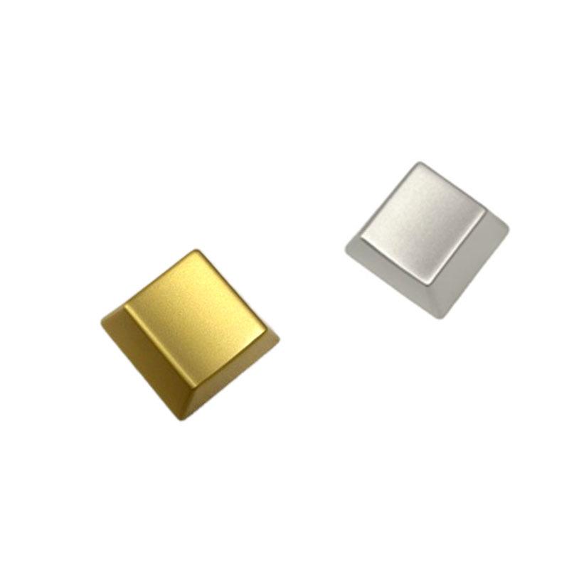 Luxury Electroplated Laser Custom Metal WASD Keycaps for Mechanical Keyboards