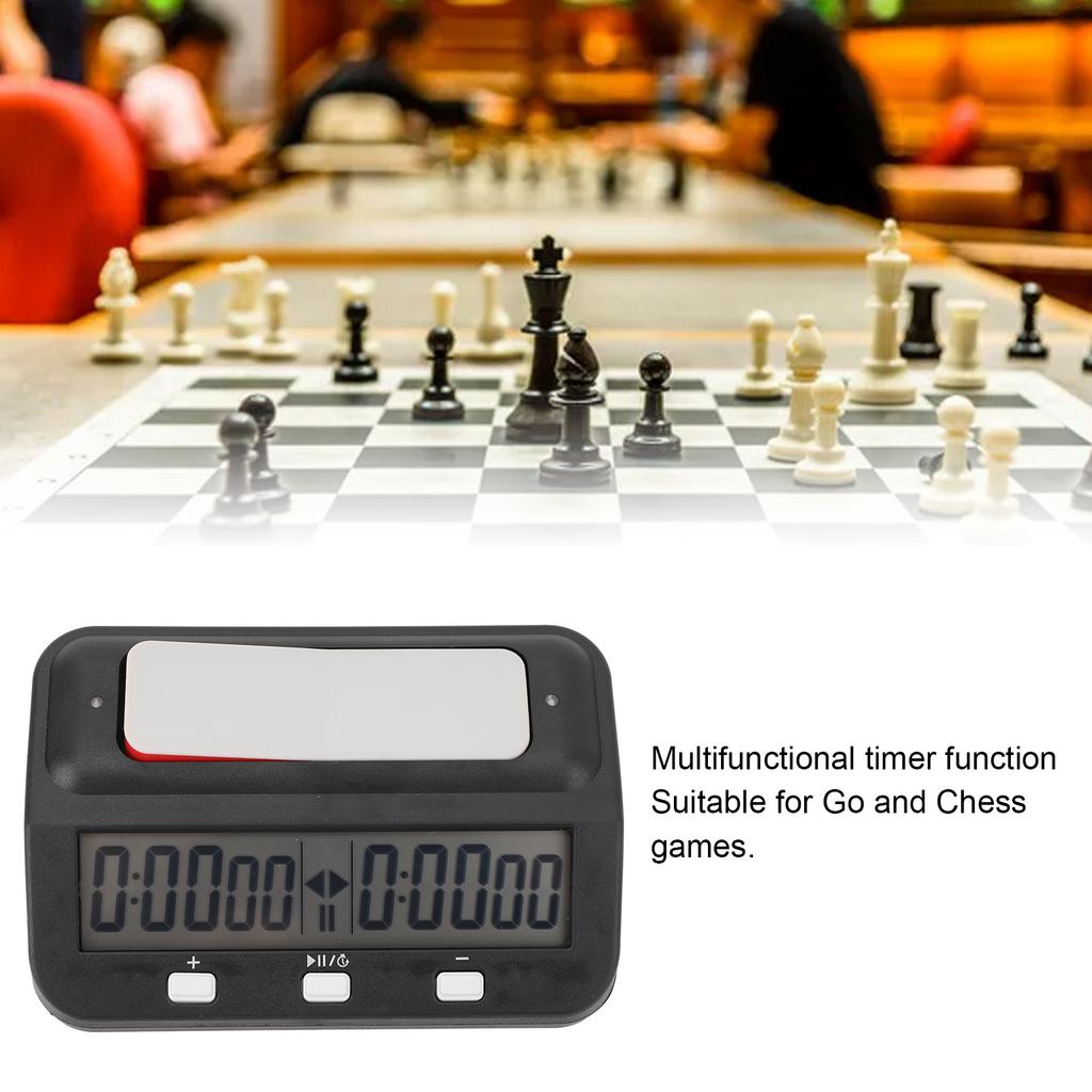Chess Clock Portable Chess Timer Professional Digital Timing Chess Timer for Chess Match Go Chess Game