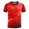 Fashion Table Tennis Sports T Shirts Summer Casual Short Sleeve Men Women 3D Printed T-shirts Loose Quick Dry Breathable Tees