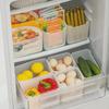 Japanese Style Transparent Food-Grade Refrigerator Storage Box