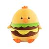 Soft Plush Chicken Toy Kids 30cm 40cm 50cm Yellow Stuffed Animal Pillow Bedroom Office Decor