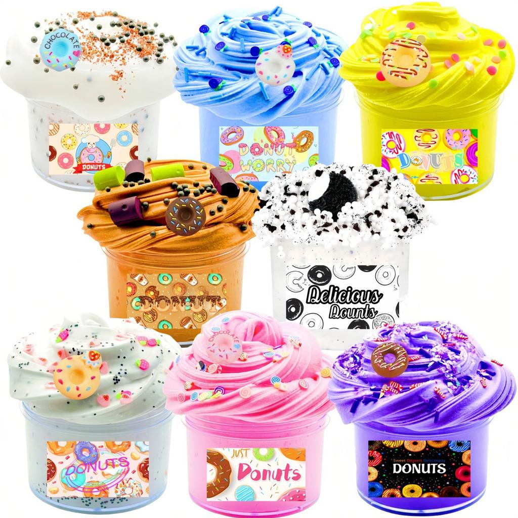 DIY Slime Supplies Fruit Slime Aromatherapy Pressure Children Slime Toy(70ml)