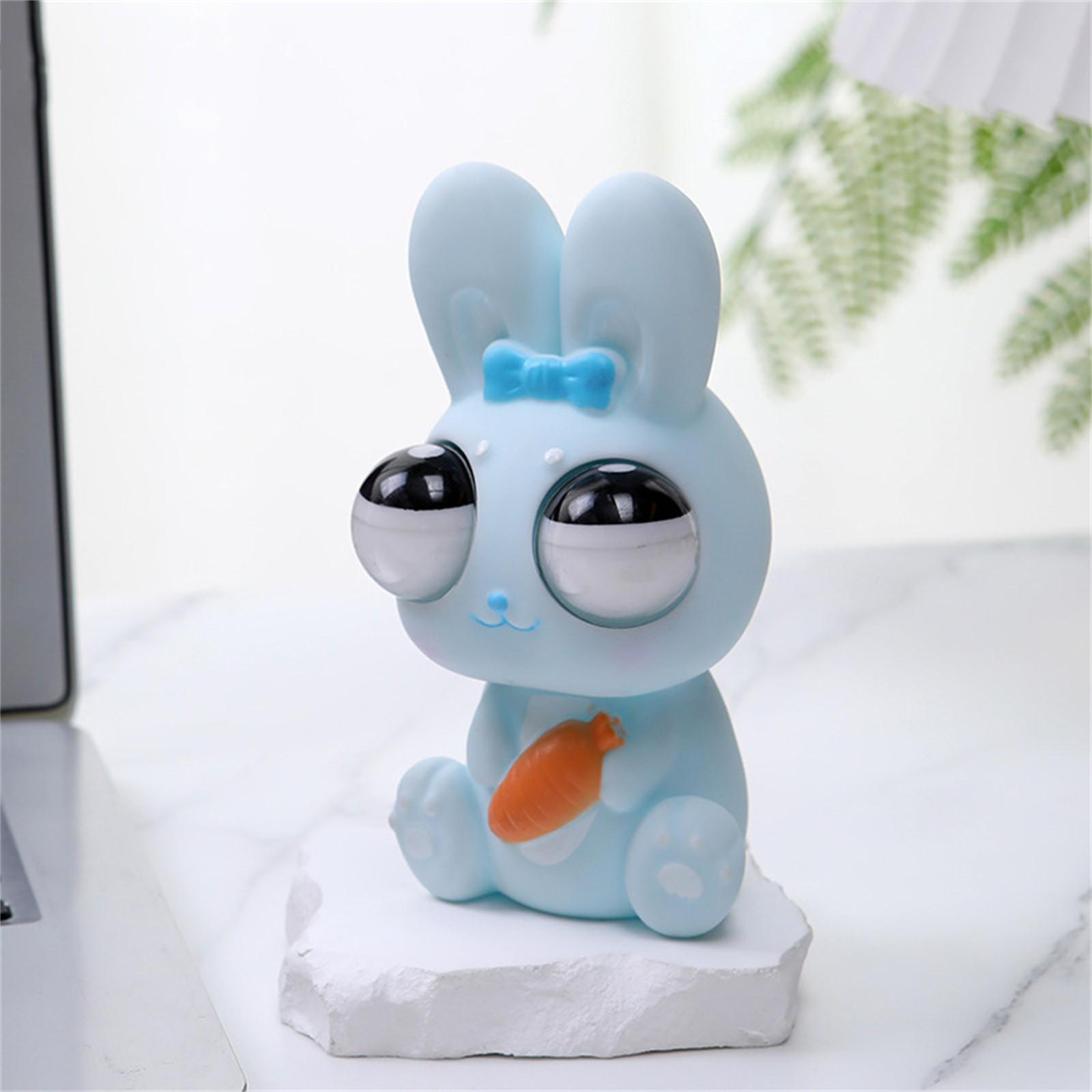 

Игрушка для снятия стресса «Кролик с пучеглазым взглядом» One Size синий