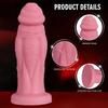 Extra Large Thick Muscular Realistic Dildo - Female Masturbation & Anal Plug Dual-Use Adult Sex Toy