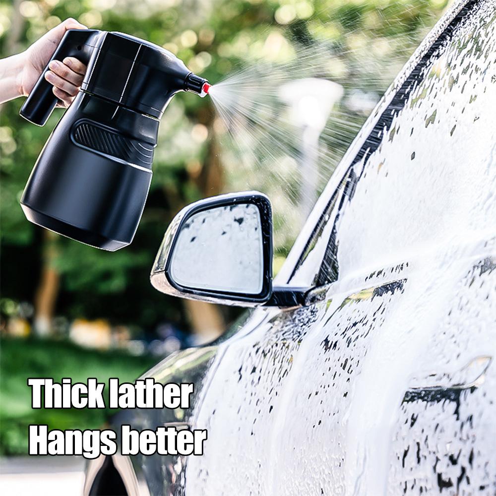 Wireless Car Wash Foam Sprayer High Power 2L Foam Sprayer Home Watering Car Wash