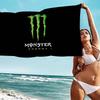 M-MostroES-ModaE-Energia Telo da Spiaggia Colorati Asciugamani da Bagno Per Ragazza Microfibra Asciugatura Rapida Personalizzato Senza Sabbia Spiaggia Yoga Spa