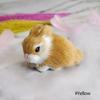 Simulazione Pulcino Coniglio Peluche Giocattolo Bambini Cognizione Pollo Modello Figurina Realistico Animale Peloso Bambola Pollo Regalo di Pasqua