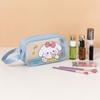 Portable Cartoon PVC Cosmetic Bag Ins Storage Bags Handbag Transparent Wash Bag  Travel