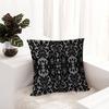 Black Pink Lace Pattern Personalized Pillow Cover Kids Bedroom Wild Party Decor Pillowcase Kid Birthday Shower Gift