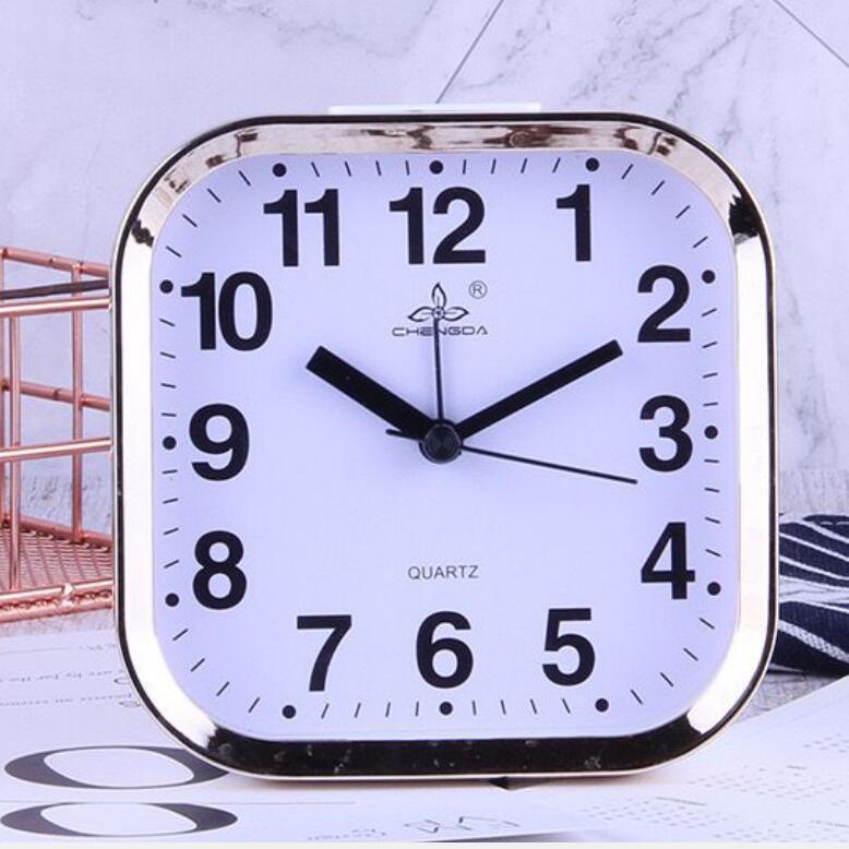 Large Letter Simple and Fashionable Bedside Alarm Clock Elderly Students Children Small Alarm Clock Dormitory Alarm Clock Electronic Clock