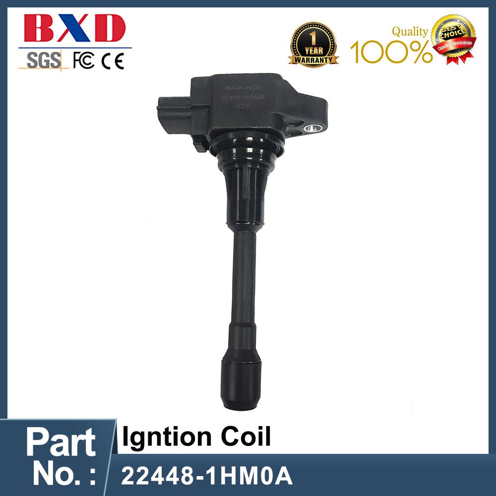 22448-1HM0A 1/4pcs Ignition Coil  Ignition Coils For 2007-2020 Nissan INFINITI OE 22448-JA00C  22448-1KT0A 22448-1HM0A(1pcs)