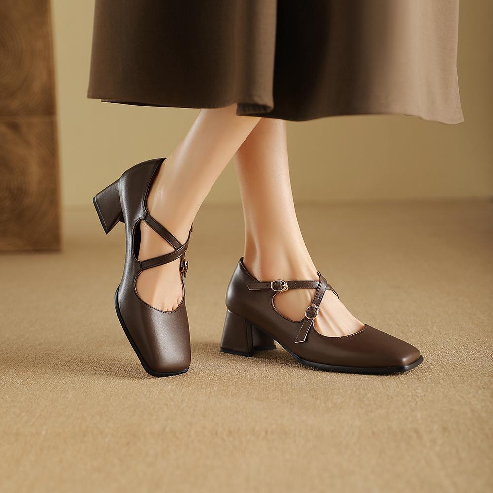 Svart Gull Damepumps Høy Hæl Liten Stor størrelse 32 48