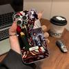 Anime The Freak Circus Pierrot Transparent Phone Case For IPhone 16 15 14 13 12 11 Pro Max Plus Soft Cover