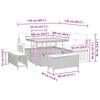Garden Sofa Set with Cushions 8 pcs Beige and Cream