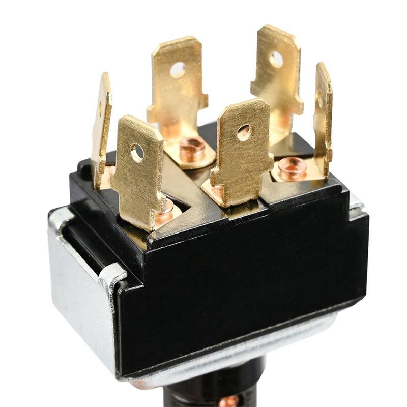 ABBP-Momentary Toggle Switch Replace K301-317 K301317 Compatible For Kenworth C500 T300 T400 T450 Trucks 6-Pins