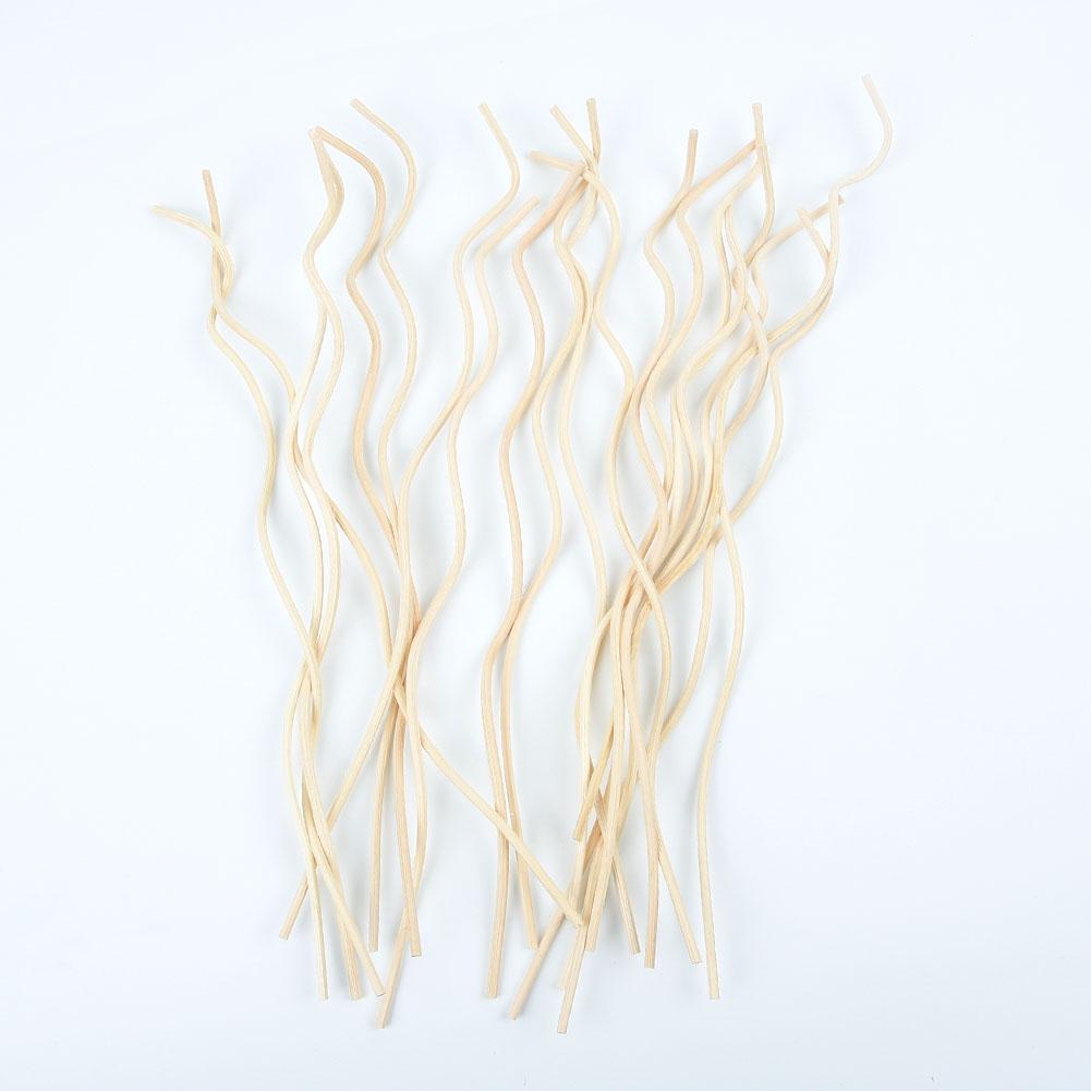 20x Long Wavy Rattan Reed-Fragrance Diffuser Replacement Refill Sticks-Accessory