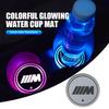 For 7 Color Changing LED Car Cup Mat Glowing Auto Cup Holder Decoration M F10 F20 F30 F40 F15 F25 F26 F31 F49 E62 E83 E84